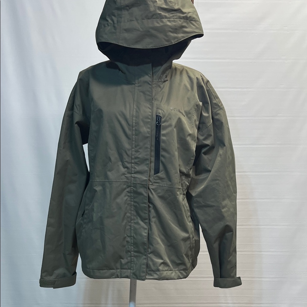 Women’s large hikebound ll jacket Columbia/ green